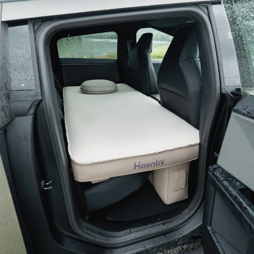 Havnby SnugNest Cybertruck air support structure