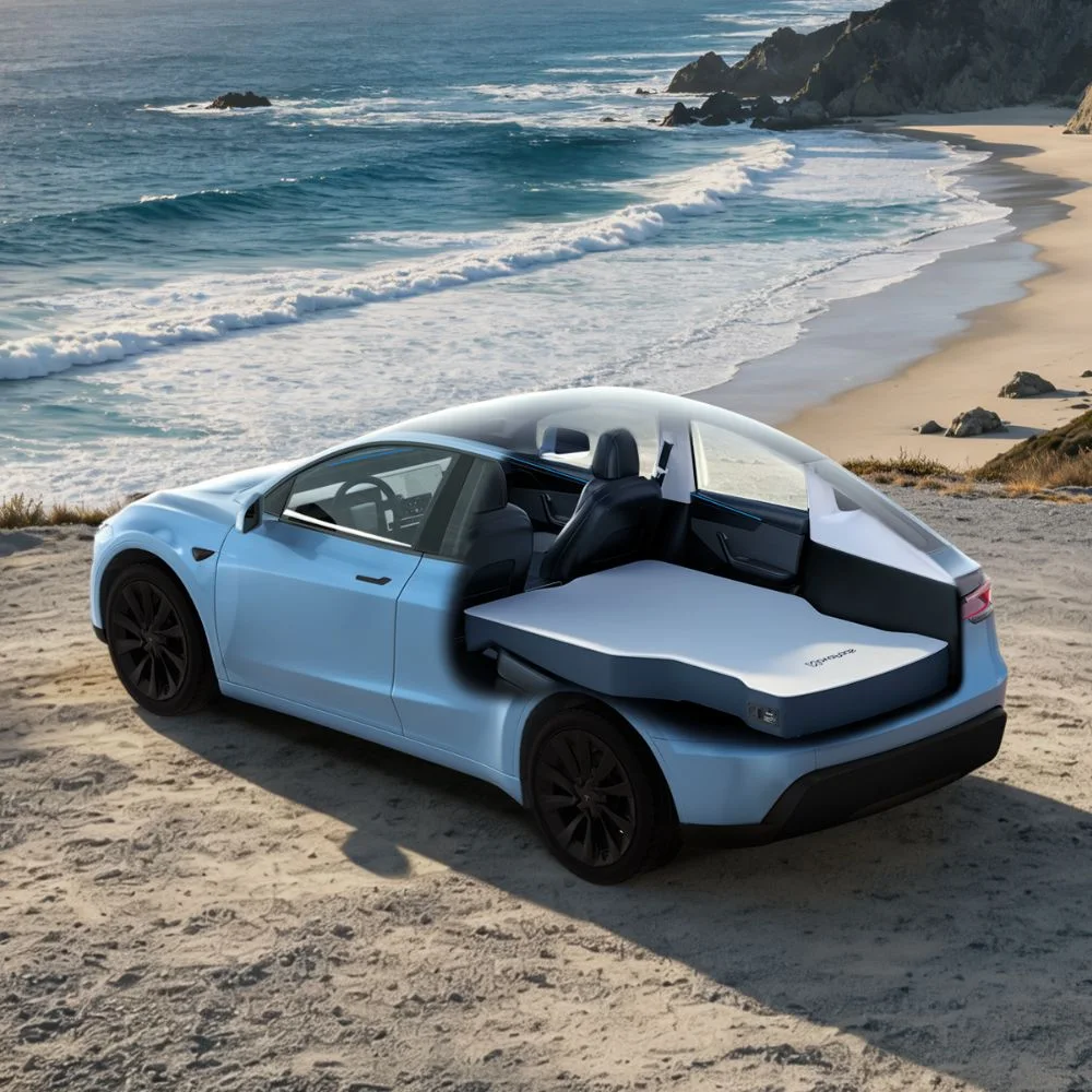 NovaPads Auto-Leveling Camping Mattress for Tesla Model Y