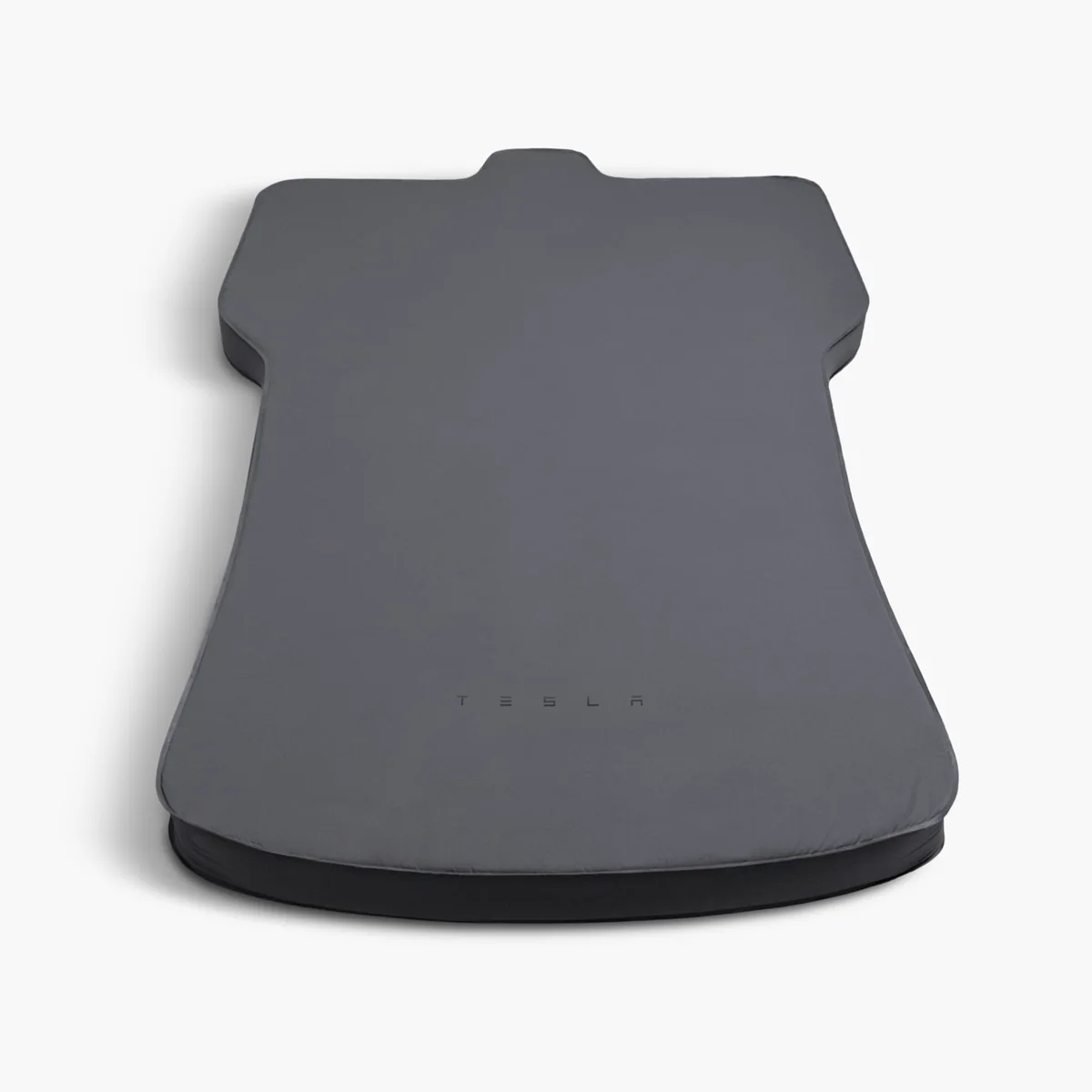 Studio view of the Tesla Model 3 Air Mattress outline